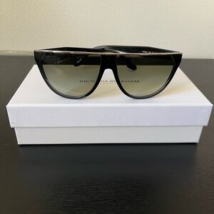 Victoria Beckham Black Gradient Sunglasses NIB